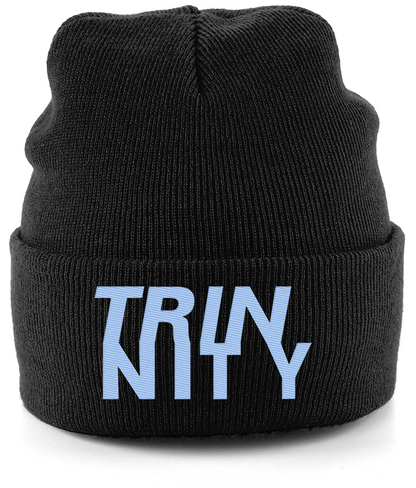 Trinnity Cuffed Beanie Sky Blue Logo