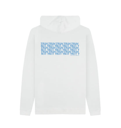 Trinnity Blue Anagram Unisex Organic Pullover Hoodie