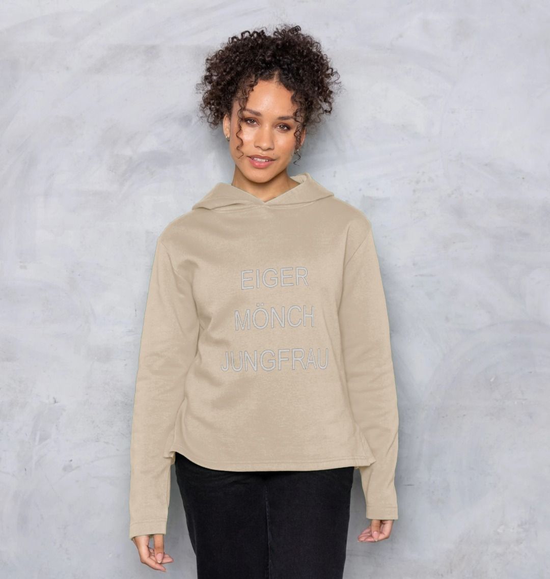 EMJ Woman relaxed Fit Organic Cotton Hoodie