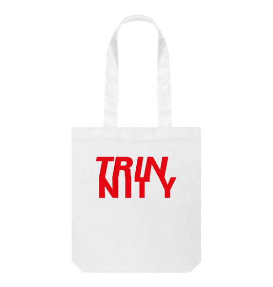 White Trinnity red logo Toe bag