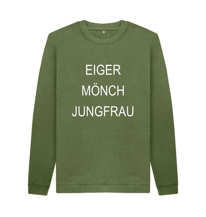 Khaki EMJ Unisex  Organic Cotton Sweater